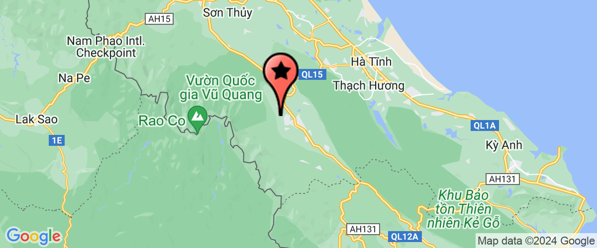 Map go to Tuan Dung Huong Khe Company Limited