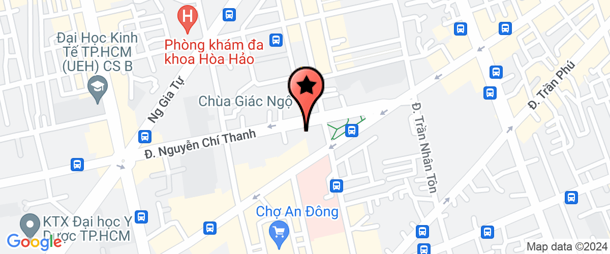 Map go to Nha Khoa Thien Phu Company Limited
