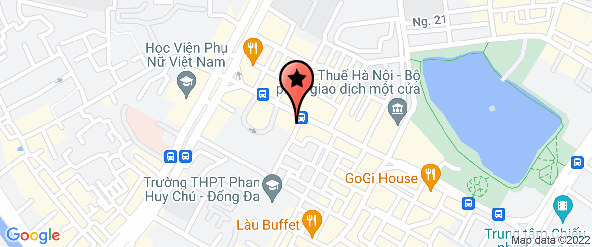 Map go to Lam Phuong Communication and Entertainment Joint Stock Company