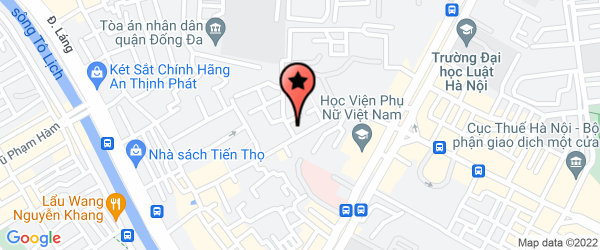 Map go to Anh Vu Commercial Investment and Service Company Limited