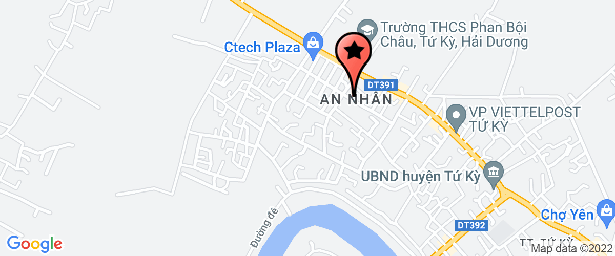 Map go to Thi Tran Tu Ky Elementary School