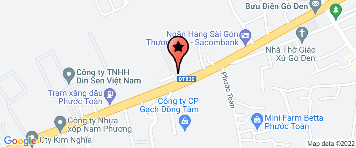 Map go to Long Hiep Joint Stock Company