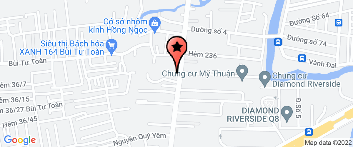 Map go to Pham Tin Service Trading Production Company Limited