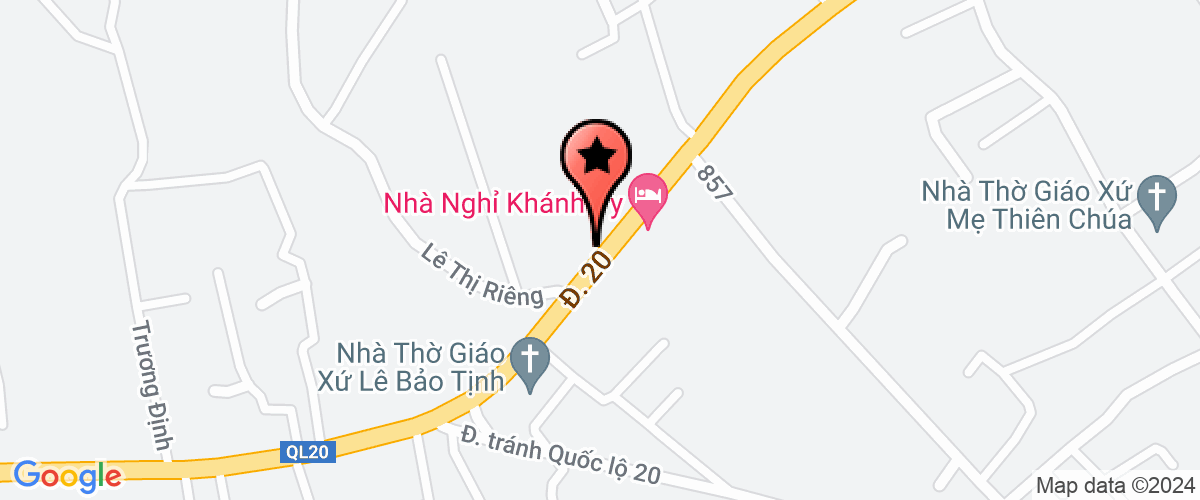 Map go to TMDV Hoang Giang Motorbike Company Limited