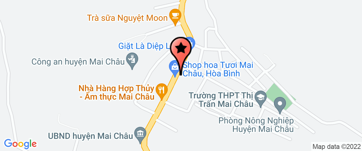 Map go to Thien Minh Hoa Binh Travel Joint Stock Company