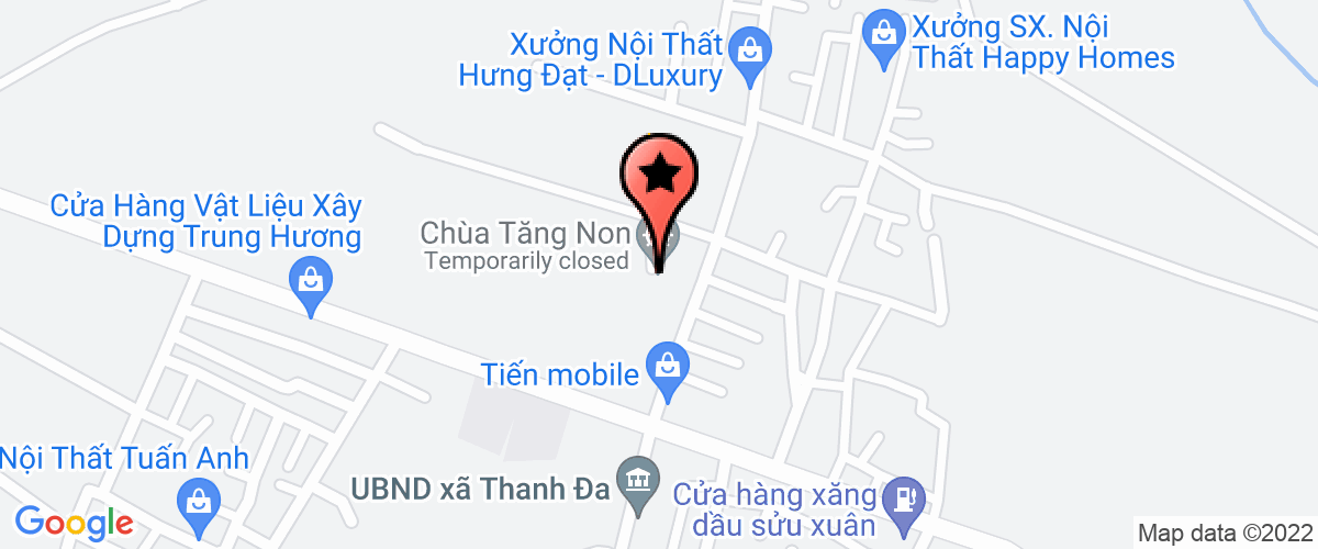 Map go to Happy Home Viet Nam Furniture Sx&TM Joint Stock Company