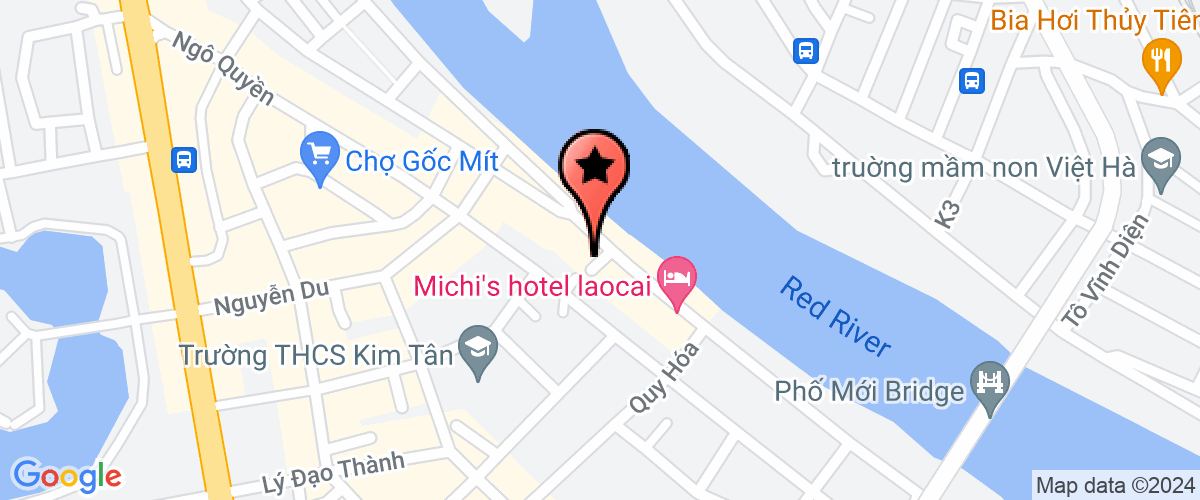 Map go to Nha Dep Ngoc Minh Technology Company Limited