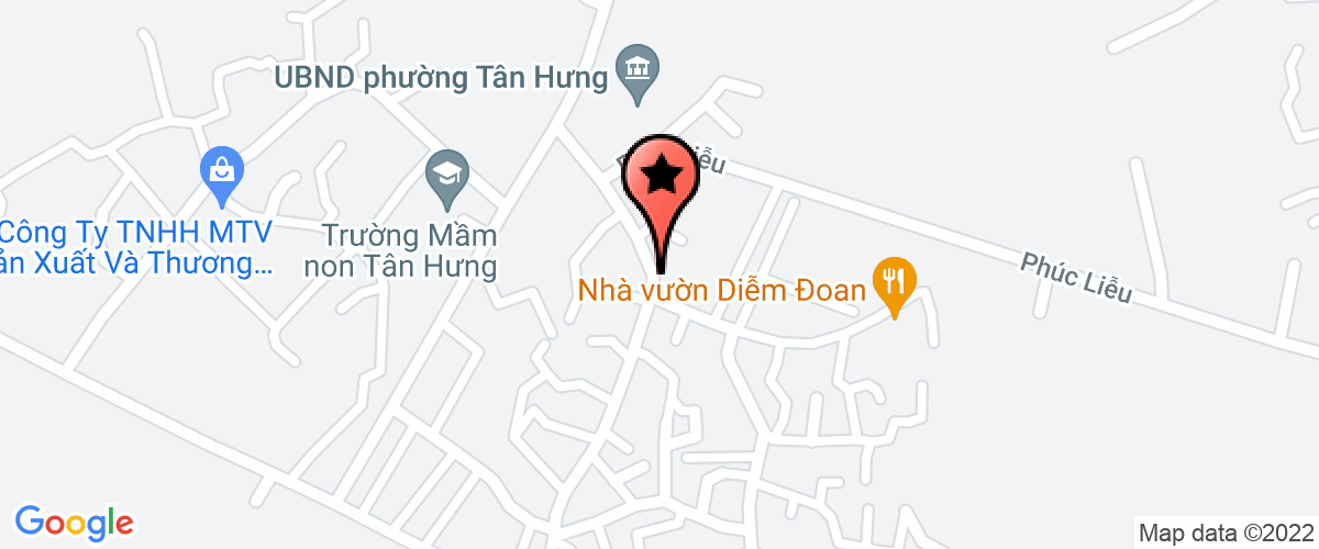 Map go to Tan Hung Elementary School