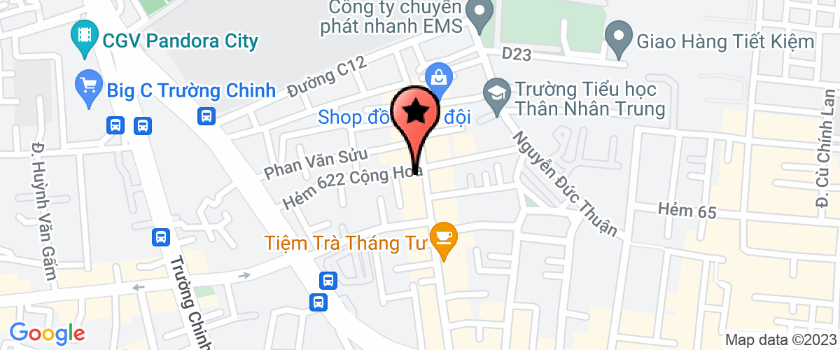 Map go to Quang Phat Thanh Joint Stock Company