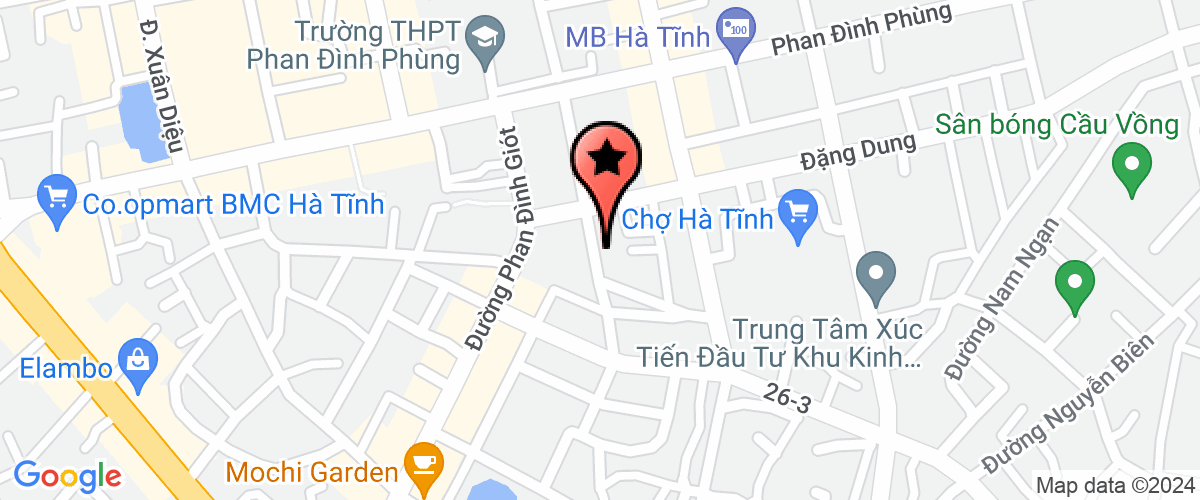 Map go to Hung Thinh Trading Business Production Company Limited