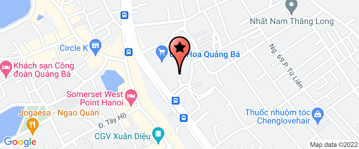 Map go to Hung Gia Phat Security Service Company Limited