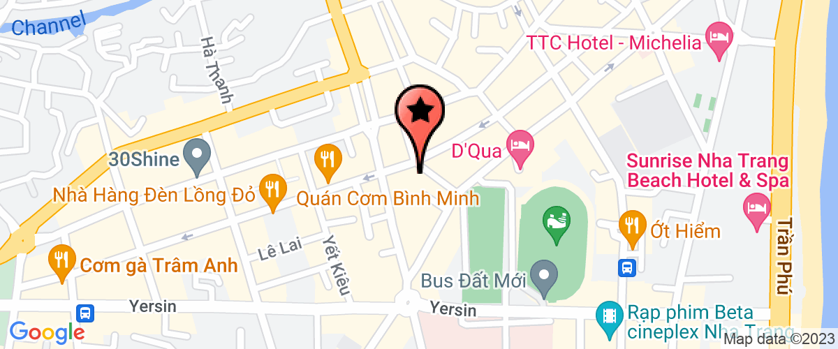 Map go to Khanh Hung Nha Trang Company Limited