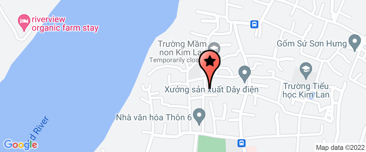 Map go to Branch of  Minh Loan Cao Bang in Ha Noi Import Export Company Limited