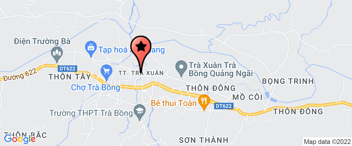 Map go to Dai Truyen Thanh- Phat Lai Tra Bong Television