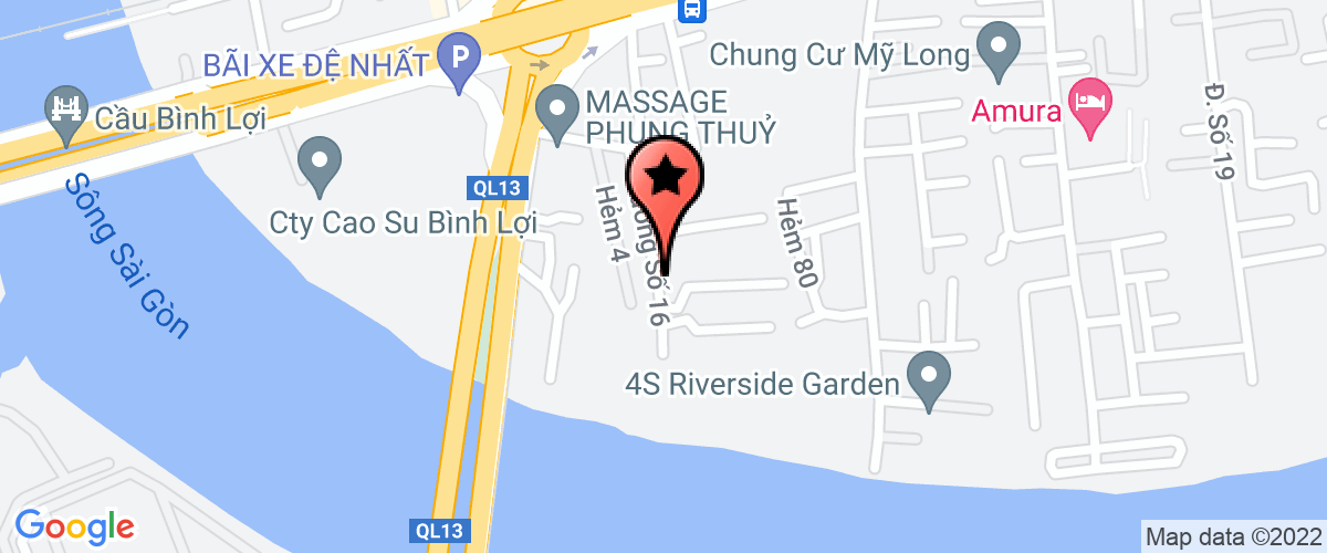 Map go to Truong An Service Trading Transport Investment Company Limited