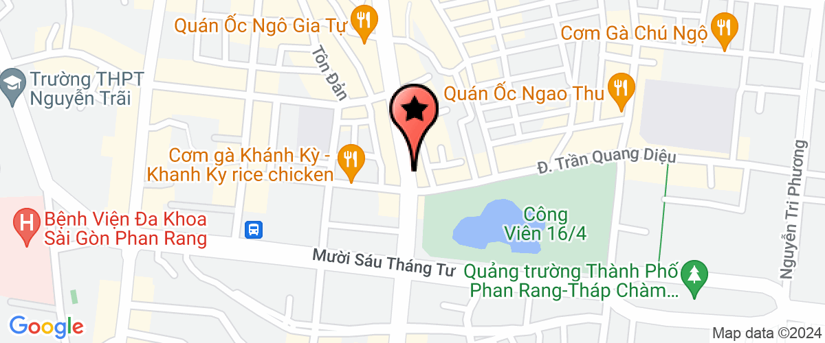 Map go to Trung Vang Services And Trading Company Limited