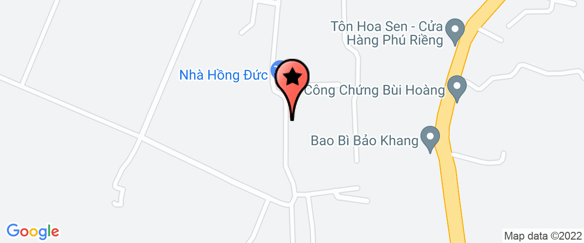 Map go to Hoang Hong Anh Service Trading Production Company Limited