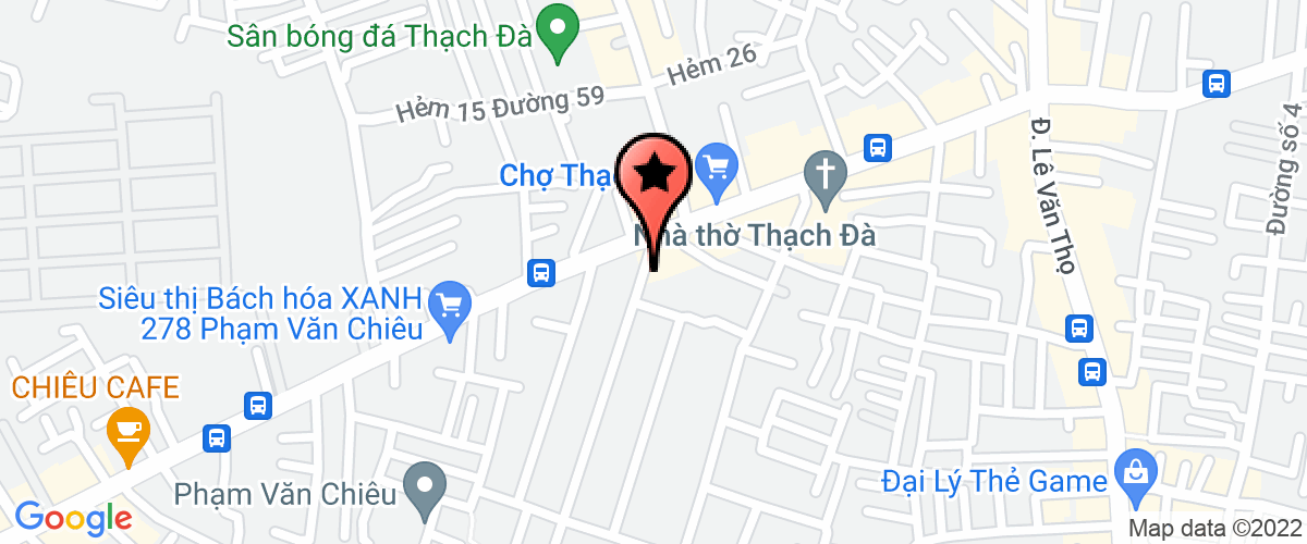 Map go to Thach Minh Service Trading Production Construction Company Limited