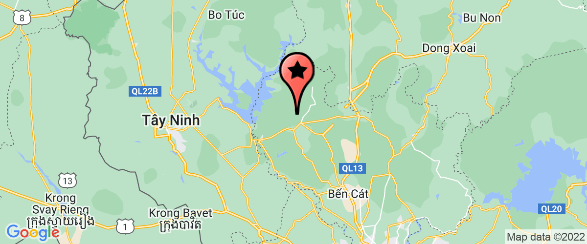 Map go to Branch of Khanh Linh Joint Stock Company