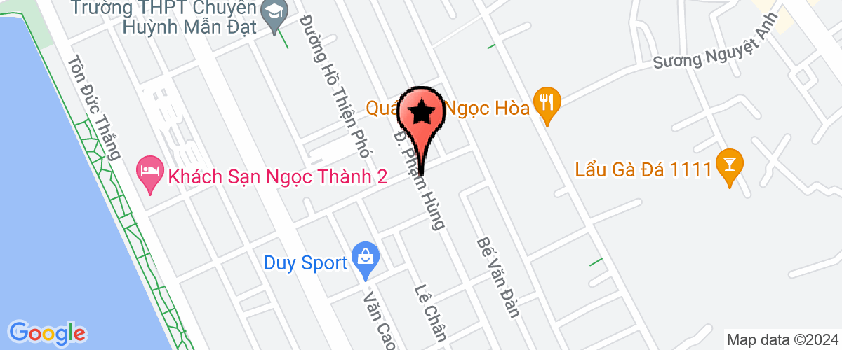Map go to Nguyen Viet Trinh Company Limited