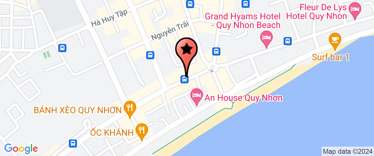 Map go to Phu My - Quy Nhon Investment Construction Limited Company