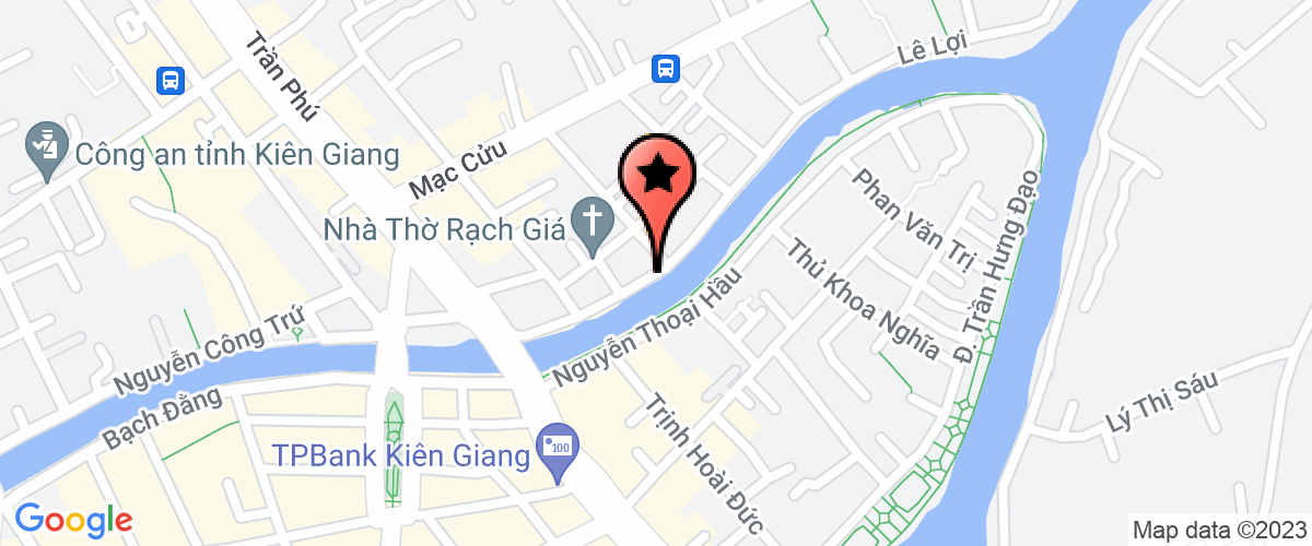 Map go to DNTN Tran Van Bay