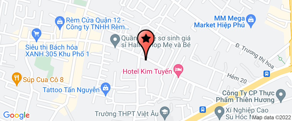 Map go to Anh Nguyen Anh Company Limited