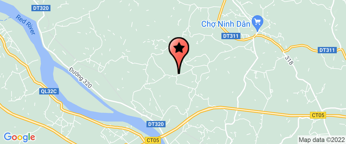 Map go to Thanh Xa Secondary School