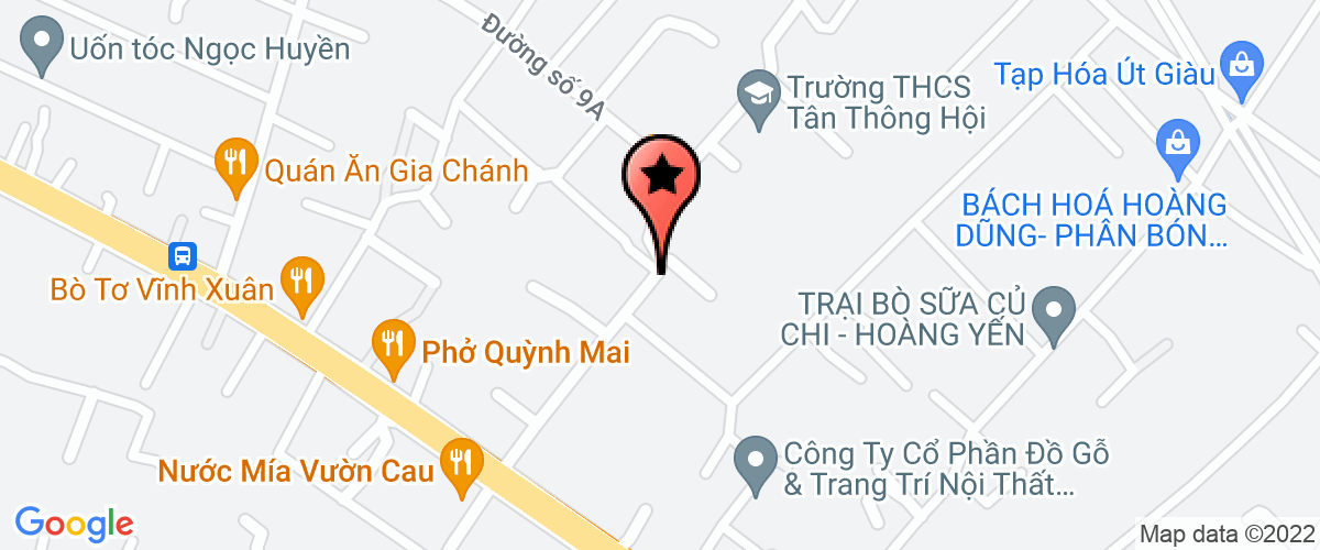Map go to Hoang Dat Entertainment Private Enterprise