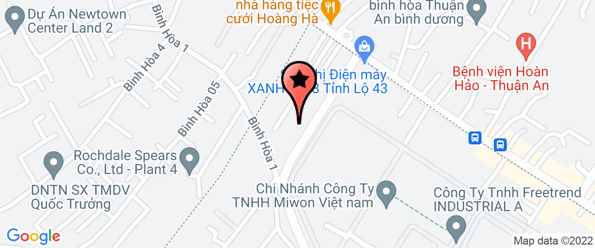 Bản đồ đến Công Ty TNHH Thương Mại Dịch Vụ Nguyễn Thành Chương