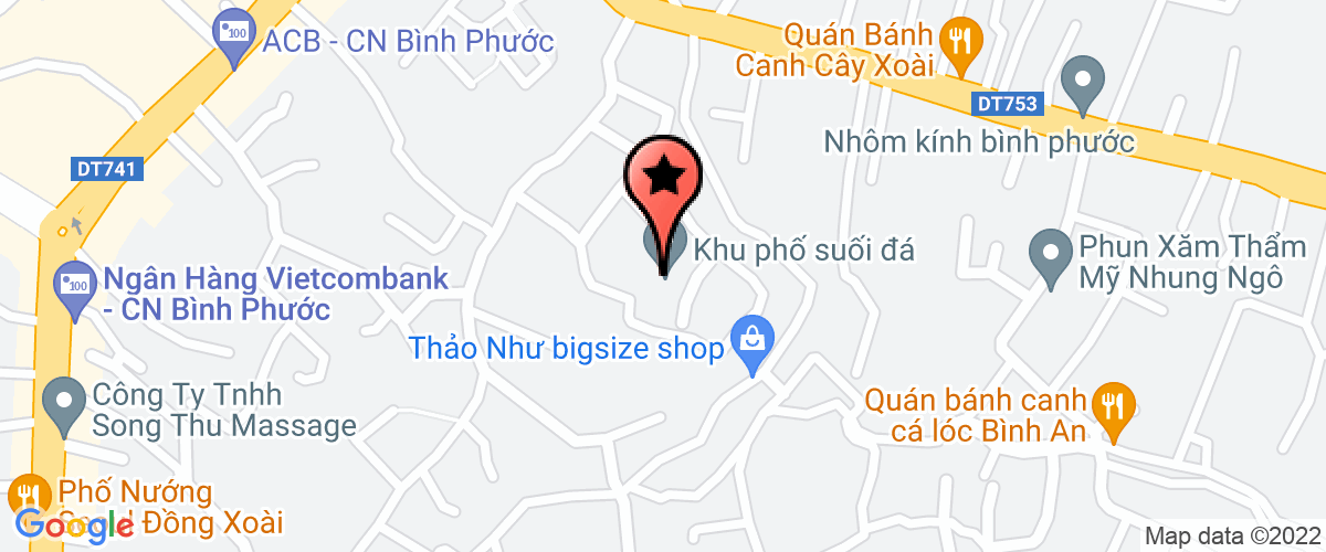 Map go to Chau Thinh Phu Company Limited