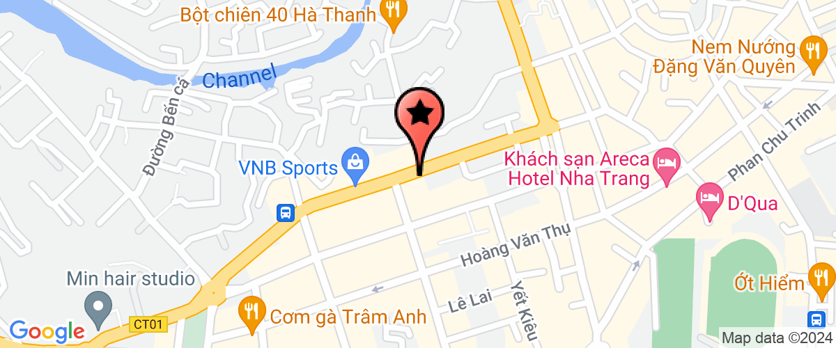 Map go to Dac Thinh Phat Joint Stock Company