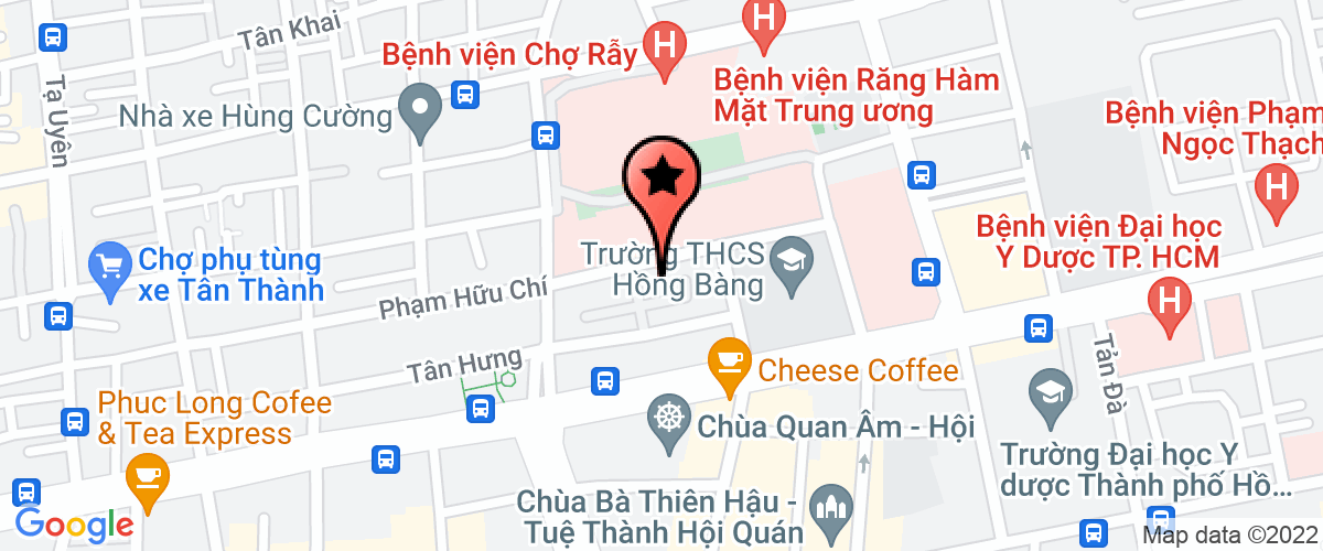 Bản đồ đến Công Ty TNHH Tropical Investment Việt Nam