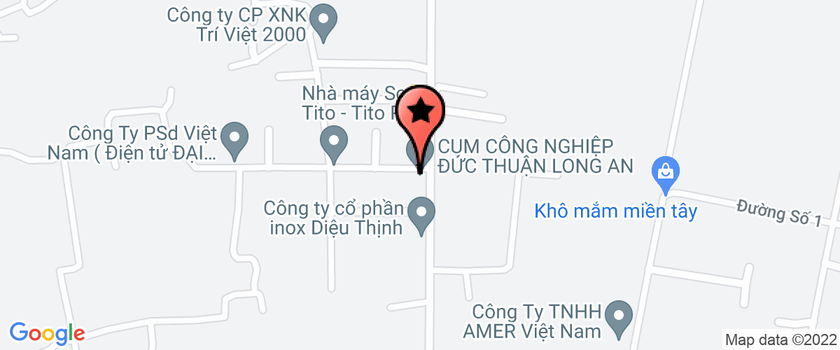 Map go to Betong Nguyen Thinh Joint Stock Company