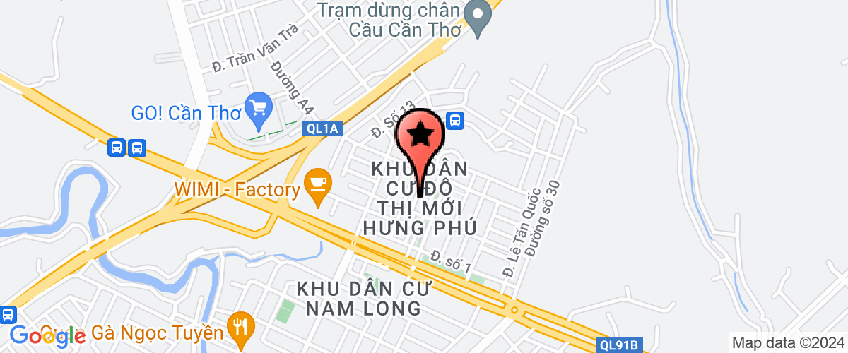 Map go to Tuan Anh Seafood Development Company Limited