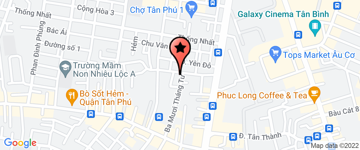 Map go to Hai Ngoc Travel Transport Company Limited
