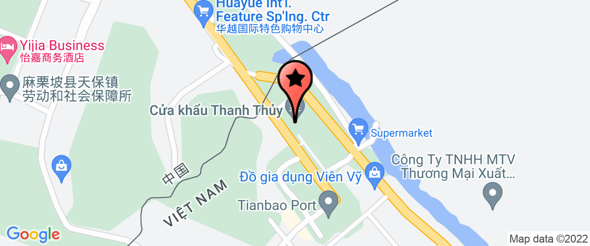 Bản đồ đến Công Ty TNHH Thương Mại Xuất Nhập Khẩu Hương Minh