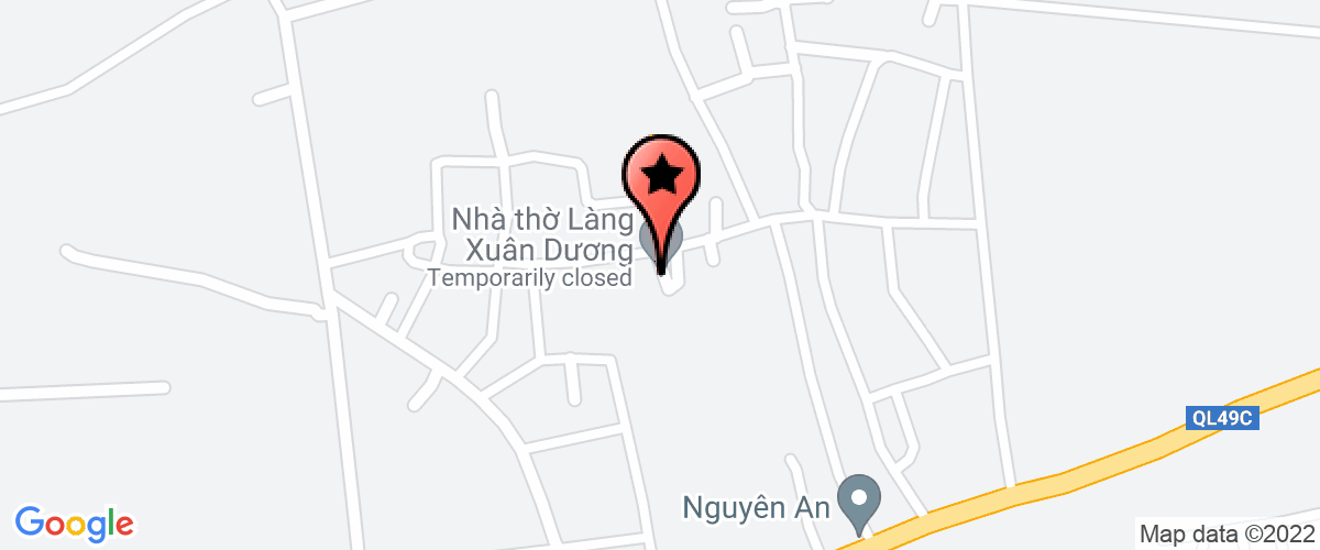 Map go to Tien Phong Quang Tri Company Limited