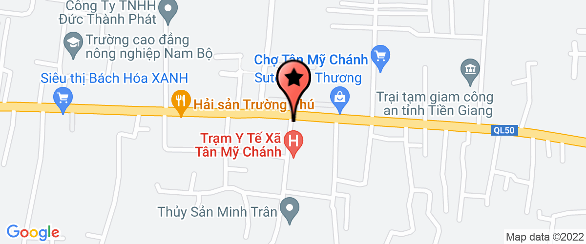 Map go to Dai Thanh Tam Private Enterprise