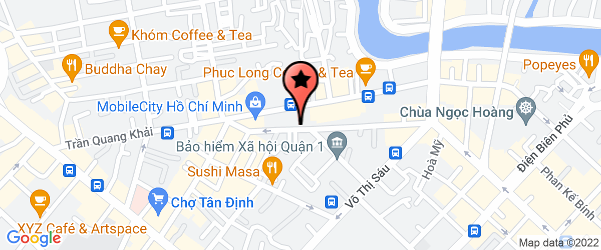 Bản đồ đến Công Ty TNHH Cắt Tóc Gội Đầu Thiên Hương Đạt