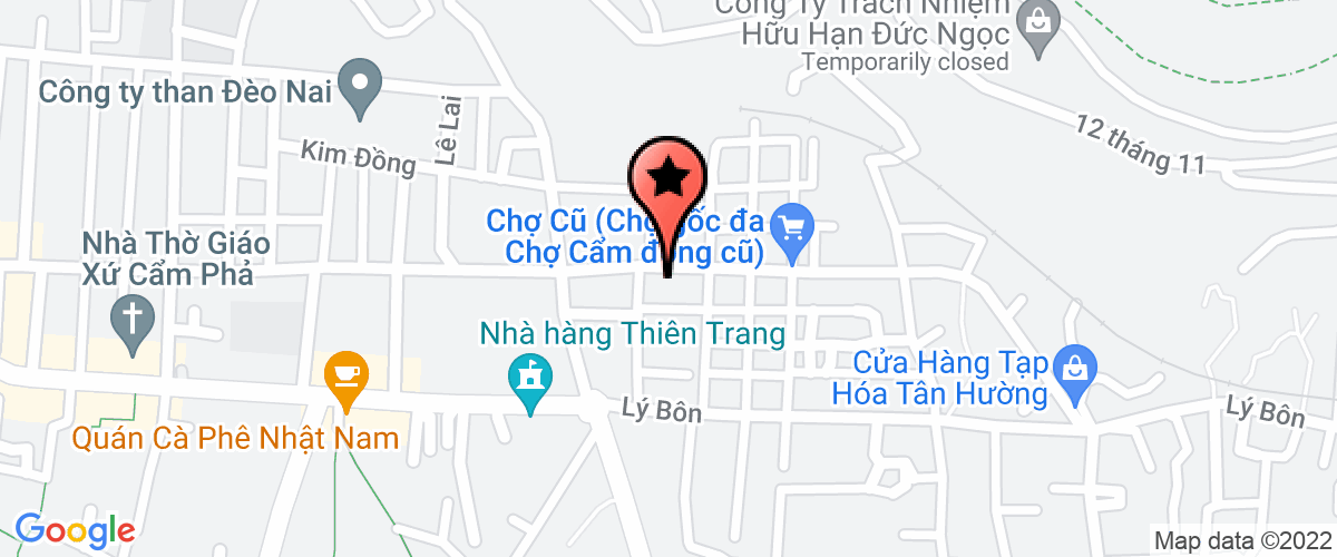 Bản đồ đến Công Ty TNHH 1Tv Môi Trường Đô Thị Cẩm Bình