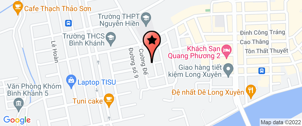 Map go to Hoang Quyen Service Trading Production Company Limited