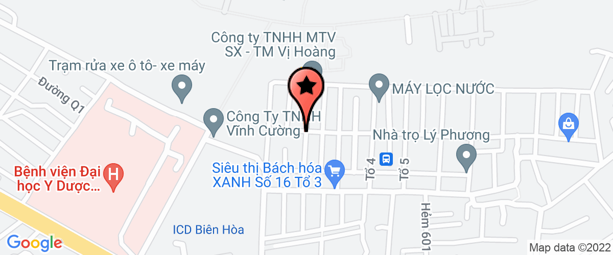 Map go to Tien Nhan Private Enterprise