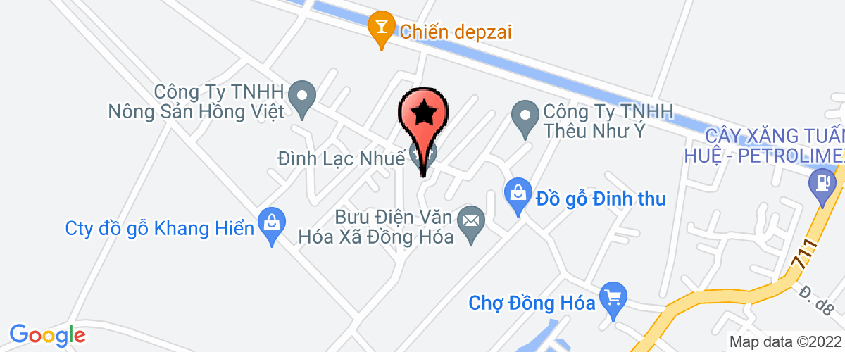 Bản đồ đến Công Ty TNHH Nông Sản Hồng Việt