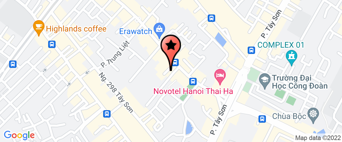 Map go to Thanh Hai An Company Limited
