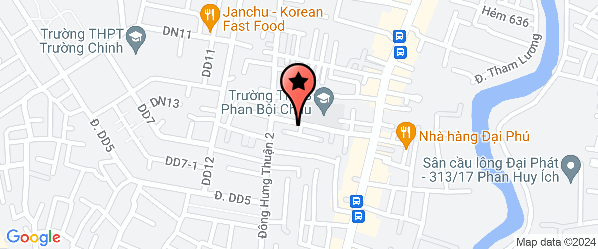 Map go to Phat Thanh Dat Forwarding Transport Company Limited