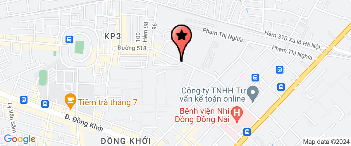 Map go to Nhat Ngu Nhan Tri Study Abroad Company Limited