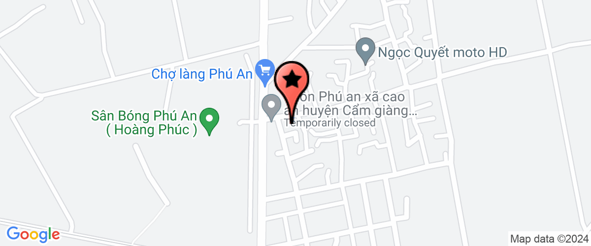 Map go to Tuyen Nga Private Enterprise