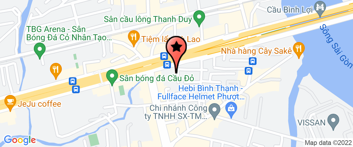 Map go to Tho Phan Technical Services One Member Company Limited