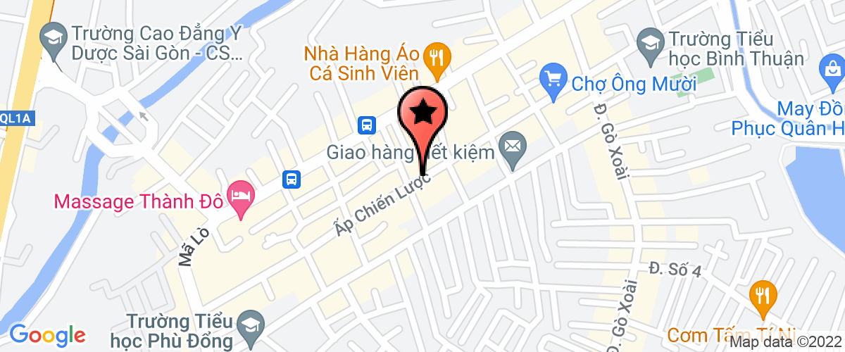 Map go to Kinh Quang Minh Aluminium Company Limited